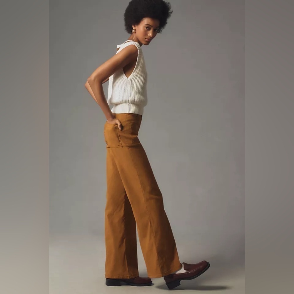 MAEVE BY ANTHROPOLOGIE | Junie hign rise pant flare pant | size 8 - Picture 2 of 9